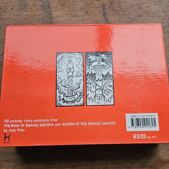 2006 Andy Riley Bunny Postcards - Picture 3 of 4